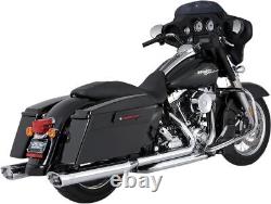 Vance & Hines Moto Motorcycle Motorbike Exhaust Head Pipe Chrome
