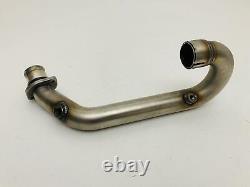 Vertical Cylinder Head Pipe Exhaust Ducati Monster 696 Abs New