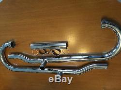 Vintage Bmw R67, R67/2 R67/3 Beautiful Chrome Exhaust Header Package Precise Fit