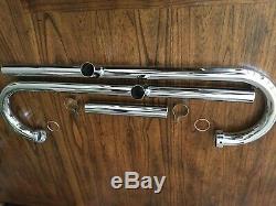 Vintage Bmw R67-r67/2 09-1953 Beautiful Chrome Exhaust Header Package