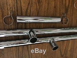 Vintage Bmw R67-r67/2 09-1953 Beautiful Chrome Exhaust Header Package