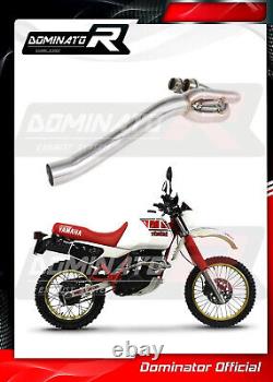 XT 600 TENERE 1987 1989 Head Pipe Header Collector DOMINATOR