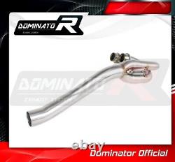 XT 600 TENERE 1987 1989 Head Pipe Header Collector DOMINATOR