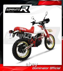 XT 600 TENERE 1987 1989 Head Pipe Header Collector DOMINATOR