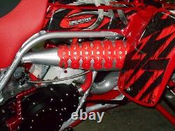 Yamaha Banshee 350, 2 Into 1 Exhaust Head Pipe & Silencer System Factory Finish