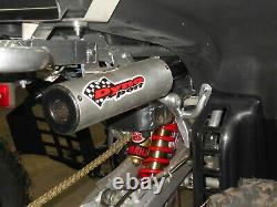 Yamaha Banshee 350, 2 Into 1 Exhaust Head Pipe & Silencer System Factory Finish