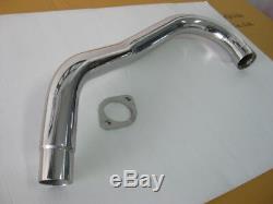 Yamaha Sr400 Sr500 Exhaust Header Pipe 3 Curves Stainless Head Pipe #bi242#