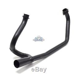 Yamaha Virago XV 920 750 Black 2.5 2-Into-1 Exhaust Header Head Pipes