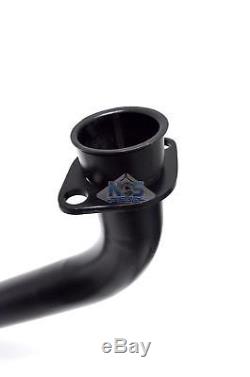 Yamaha Virago XV 920 750 Black 2.5 2-Into-1 Exhaust Header Head Pipes