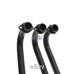 Yamaha XS750 XS850 Black 2.25 3-Into-1 Exhaust Header Head Pipes