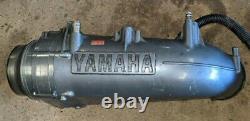 Yamaha wave runner raider 1100 exhaust muffler head pipe outer cover 63M venture